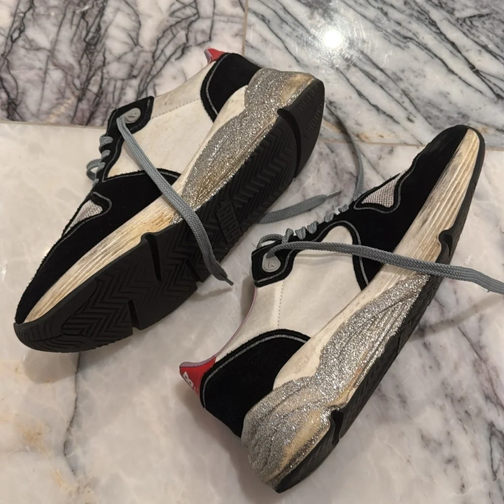 Golden Goose Running Sole Sneakers Size 37 - Picture 14 of 14